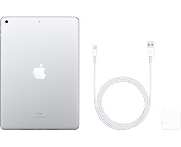  2019 Apple iPad 7th Gen (10.2 inch, Wi-Fi, 32GB) Silver  (Renewed) : Electronics