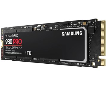 Samsung 980 PRO 1TB NVMe PCIe 4.0 x4 M.2 Internal SSD with Heatsink  MZ-V8P1T0CW
