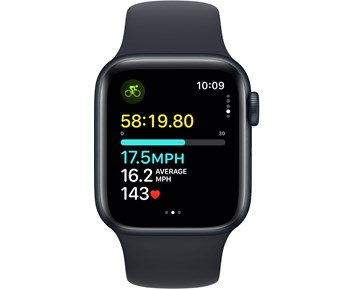 Apple Watch SE GPS 40mm Midnight Aluminium Case... | NetOnNet