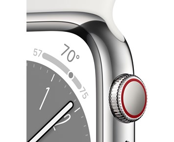 Apple Watch Series 8 GPS NetOnNet Silver... Cellular | 41mm 