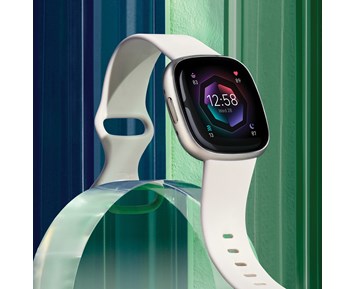 Fitbit Sense 2 Lunar White Platinum | NetOnNet