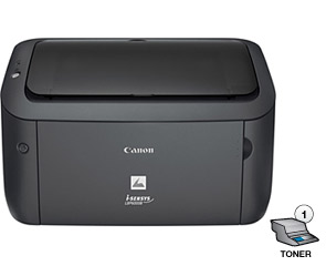 Как вставить картридж в принтер canon i sensys lbp6000b