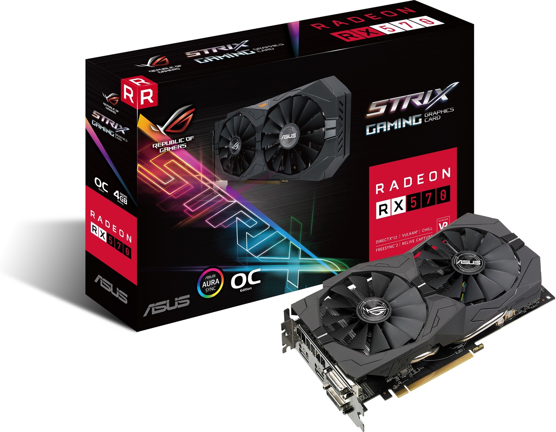 Asus Radeon Rx 570 Strix Oc 4gb Netonnet 5960