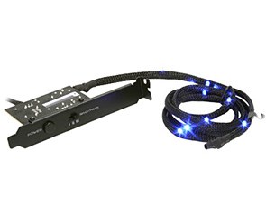 Nzxt sleeved led kit cable 1m blue