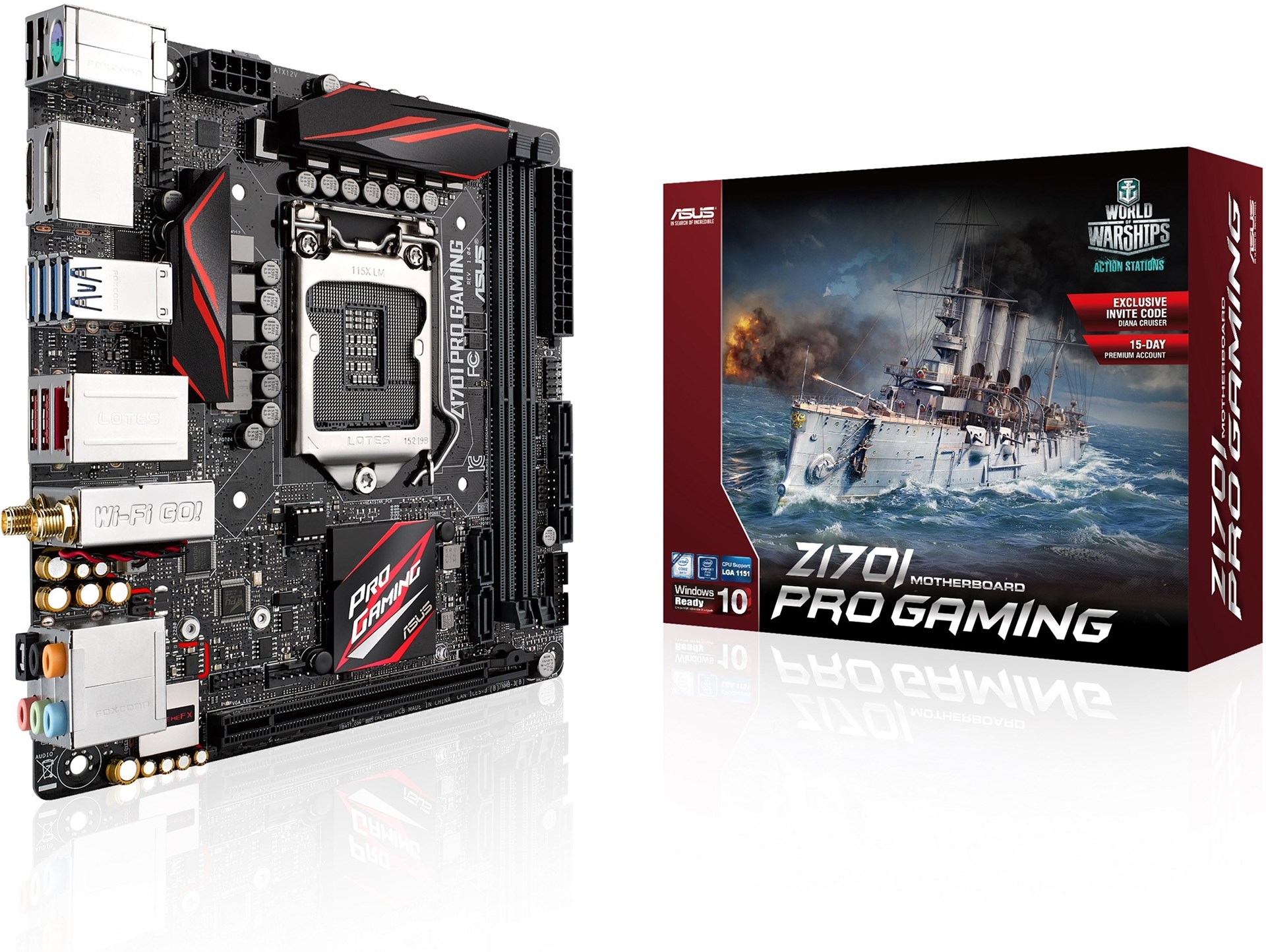 Asus z170i pro gaming обзор