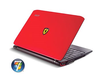 Acer Ferrari One 200-312G25nrk - Exklusiv laptop i läcker Ferrari-design!