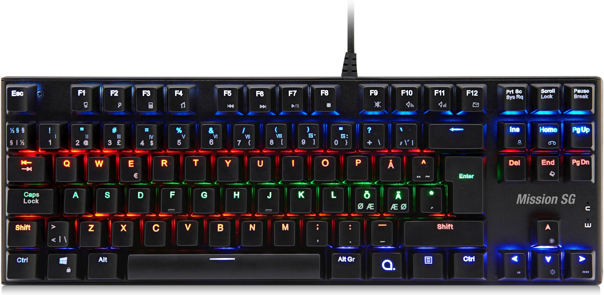 Mission SG GGK 2.5 Gaming Keyboard Prisvänligt och