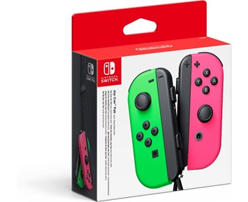 Nintendo Switch Joy-Con Pair, Neon Pink and Neon Green