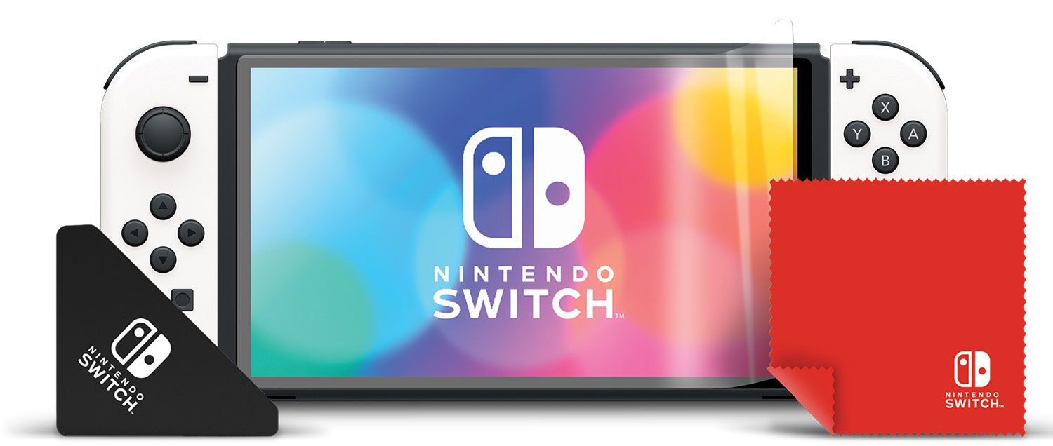 LCD Screen Protection Sheet for Nintendo Switch OLED Model (Antivirus  Sheet) for Nintendo Switch