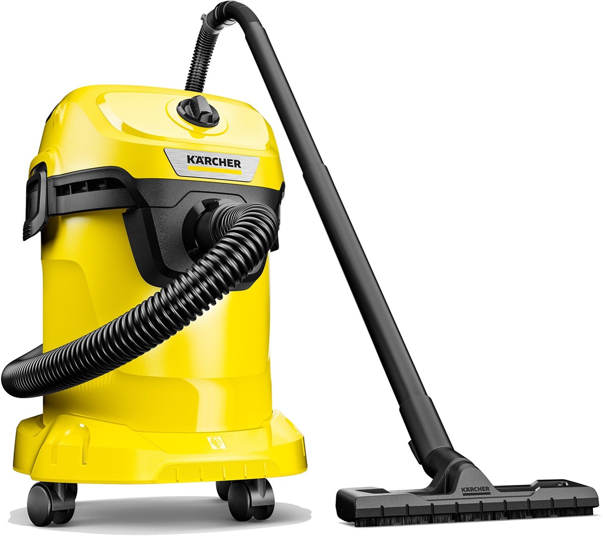 WD3-Premium-17L Wet & Dry Stainless Steel Karcher Vacuum Cleaner 2/4M 5.8KG  1400W 240V (rp1.629-840.0) 1.629-863.0 - Everything CSM
