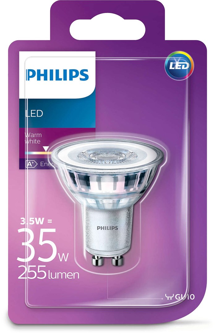 Philips Led Spotlight 3 5w 35w Gu10 Led Spotlight 3 5 W Gu10