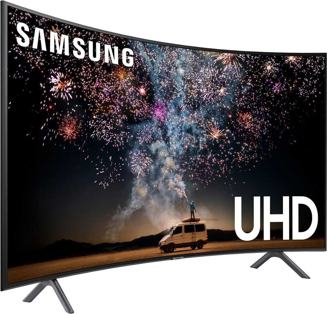 Samsung Ue55ru7305kxxc 55 Curved 4k Tv Med Hdr Och Naturlig Fargatergivning