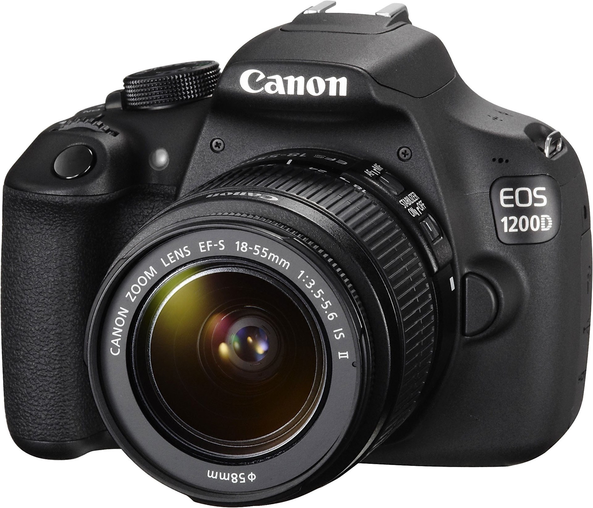 Canon Eos 1200d Ef S 18 55 Is Ii Lättanvänd Systemkamera Med 18