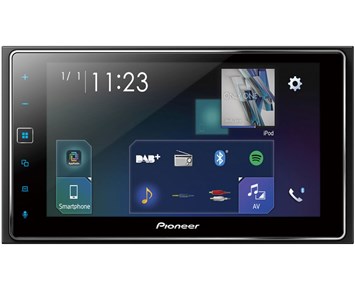 Pioneer SPH-DA130DAB - Bilstereo med 6,2" pekskärm och DAB+-radio