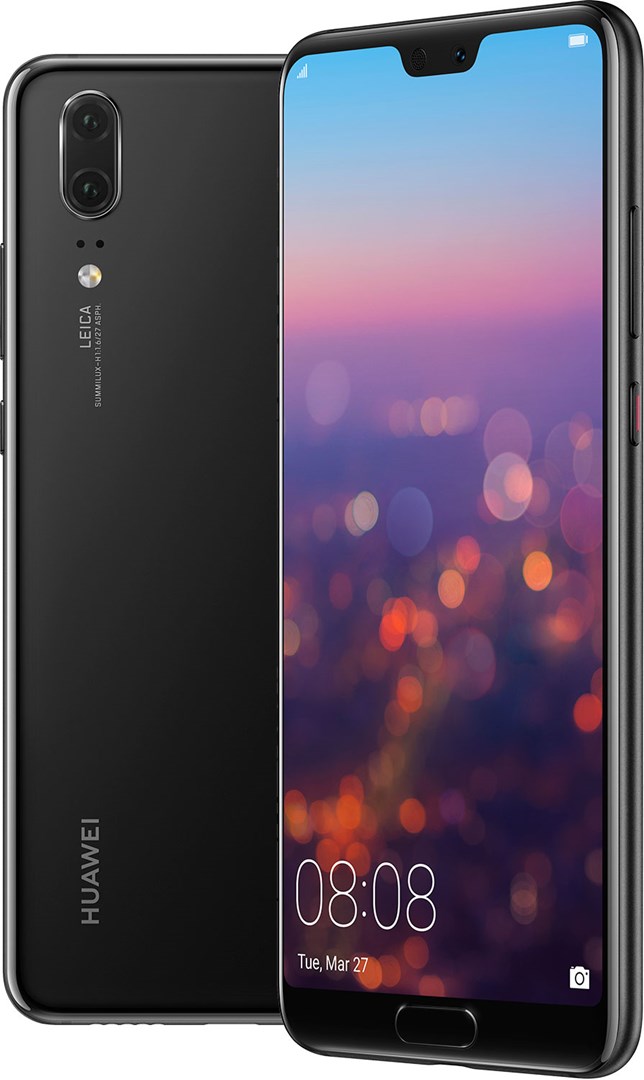  Huawei  P20  128GB Black  Smartphone med Leica dubbelkamera 