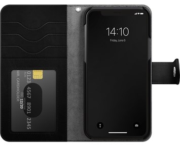 Ideal of Sweden Folio Wallet Case for iPhone 14 Pro - Black