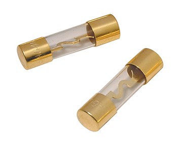 Autoleads Gold 80 Amp AGU Fuses Pair - Guldpläterad 80A ...