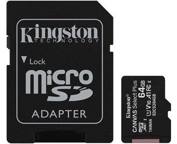 Kingston Canvas MicroSD 64GB - Fyndvara