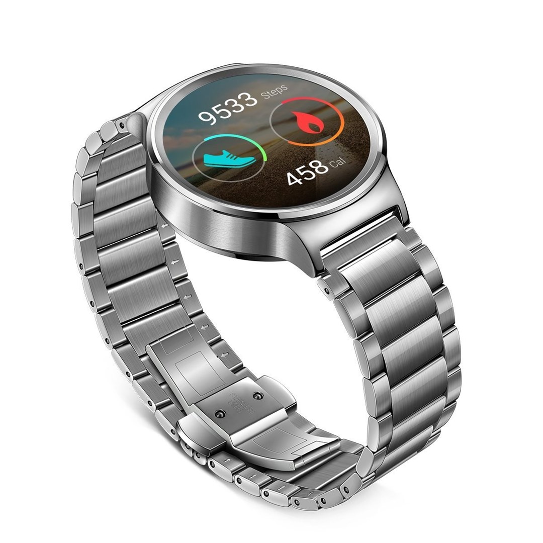 Huawei Watch Classic Stainless Link - Smartwatch i klassiskt utseende