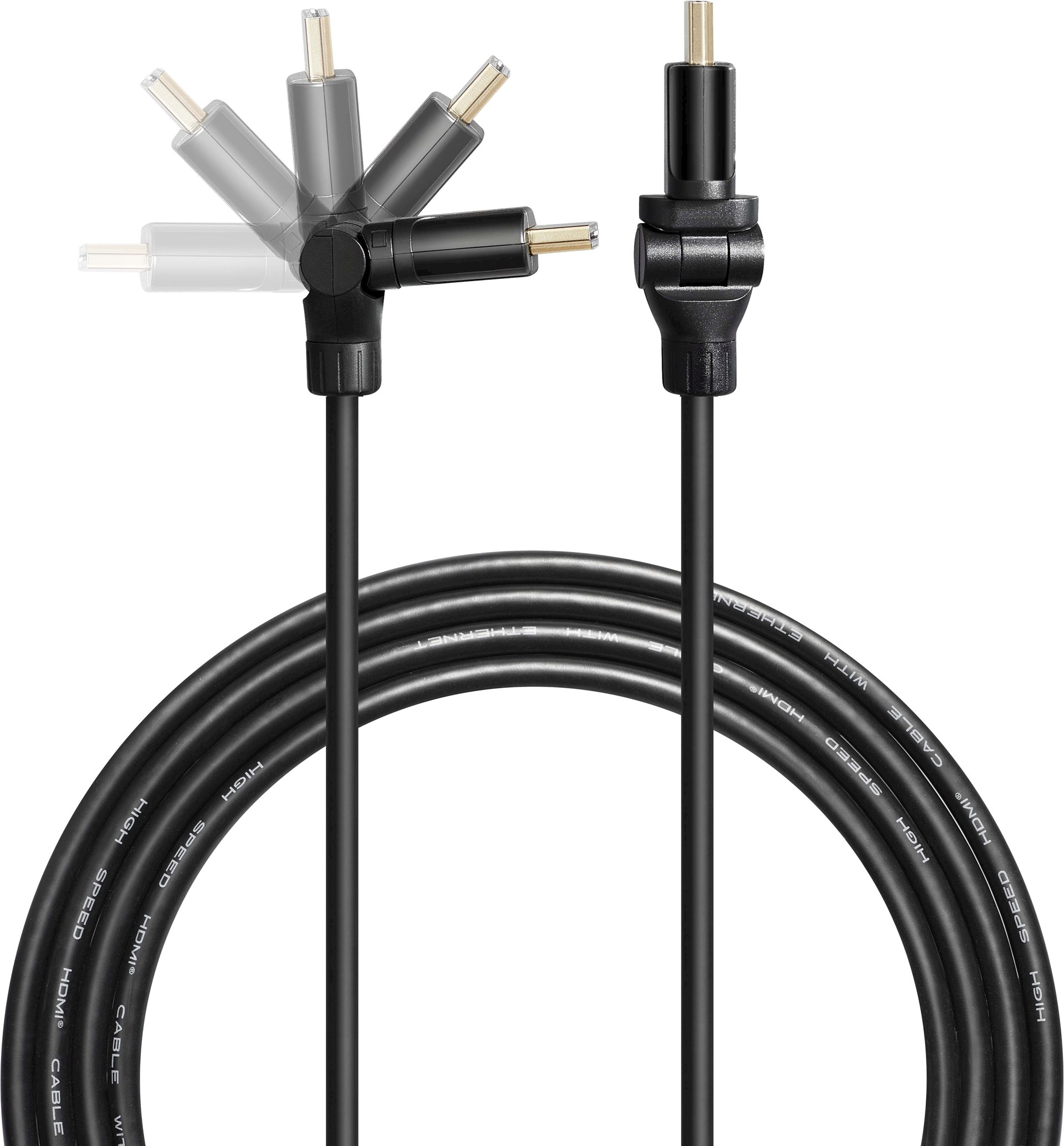 KABEL HDMI-2.0-V2.0 2 m - HDMI-kablar på upp till 2 m Längd - Delta