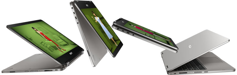 Asus Vivobook Flip Tp401na Ec007t Elegant Och Lätt Dator Med Flexibel Aluminiumdesign